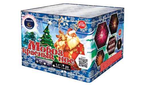  Батарея салютов Мороз Красный Нос  в Ревде