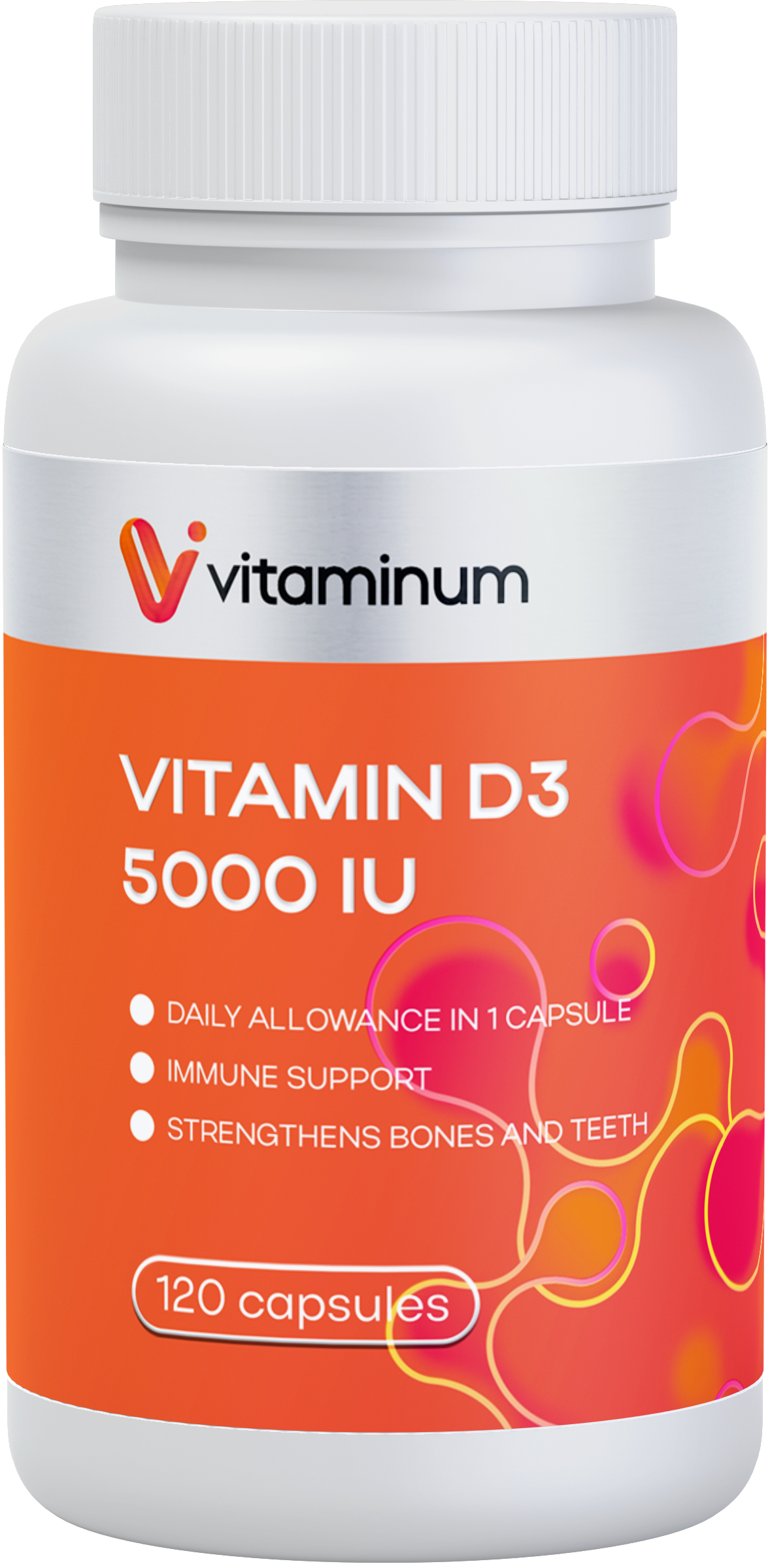  Vitaminum ВИТАМИН Д3 (5000 МЕ) 120 капсул 260 мг  в Ревде